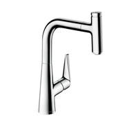 Hansgrohe Talis Select M51 - Mitigeur d’évier 220 avec bec extractible, chrome 72822000