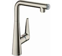 hansgrohe Talis Select mélangeur de cuisine S300 72820800 Acier inoxydable, bec pivotant