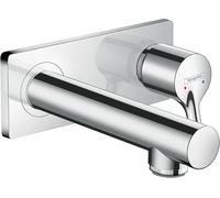 hansgrohe Talis Select S mitigeur monocommande de lavabo encastré, montage mural, saillie 165 mm, 72110000