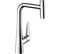 hansgrohe Talis Select S300 robinet de cuisine 72821000 chromé , pivotante , bec pivotante 150 °