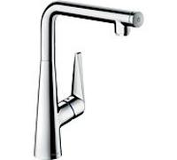 hansgrohe Talis Select S300 robinet de cuisine chromé , bec pivotant