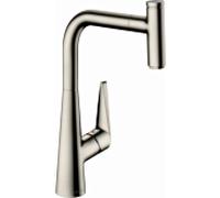 hansgrohe Talis Select M51 Mitigeur de cuisine pivotant, avec douchette extractible, 72821800,
