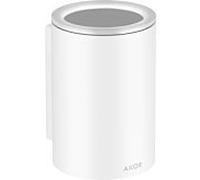 hansgrohe Tasse à dents Axor 42804700 d= 76x114mm, montage mural, blanc mat