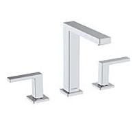 hansgrohe Tecturis E Mélangeur lavabo 150, 3 trous, avec vidage Push-Open, saillie 158mm, EcoSmart+, 73030000, Couleur: chrome