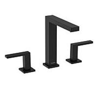 hansgrohe Tecturis E 3 trous mitigeur lavabo 73030670 avec push-open garniture de vidange , noir mat