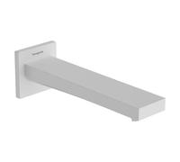 hansgrohe Tecturis E Bec déverseur pour baignoire, portée 210mm, 73410700, Couleur: Blanc mat