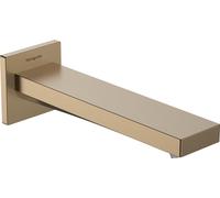 Hansgrohe Tecturis E, buse de douche encastrée, finition bronze brossé