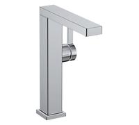 hansgrohe Tecturis E Fine Mitigeur monocommandé pour lavabo 210, orientable, saillie 157mm, avec vidage Push-Open, CoolStart, EcoSmart+, 73060340, Couleur: Chrome noir brossé