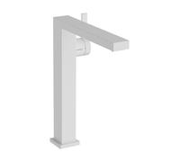 hansgrohe Tecturis E Fine Mitigeur monocommandé pour lavabo 240, saillie 197mm, sans garniture de vidage, CoolStart, EcoSmart+, 73072700, Couleur: Blanc mat