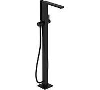 hansgrohe Tecturis E mitigeur de bain 73445670 sur pied, noir mat