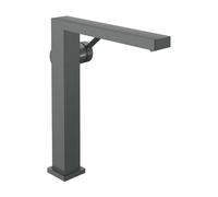 Hansgrohe Tecturis E - Mitigeur de lavabo avec bonde Push-Open, CoolStart, EcoSmart+, chrome noir brossé 73070340