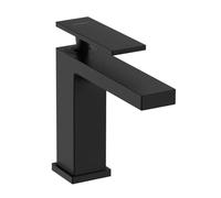 Hansgrohe Mitigeur de lavabo sur pied Tecturis E 73011670 noir mat sans garniture de vidange