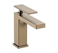 hansgrohe Tecturis E mitigeur lavabo 73010140 saillie 144mm, avec tirant garniture de vidange , bronze brossé