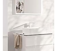 hansgrohe Tecturis E mitigeur lavabo 73070700 projection 197mm, avec push-open garniture de vidange , blanc mat