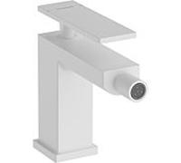 Hansgrohe Mitigeur de bidet Tecturis E 73200700 – monocommande 149 mm, tirette, blanc mat