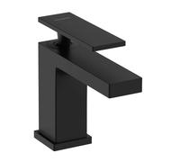 hansgrohe Tecturis E vanne à pilier 73013670 saillie 122mm, avec poignée à levier, noir mat