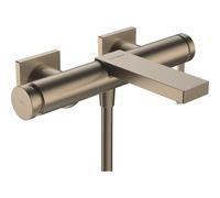 hansgrohe Robinetterie de bain Tecturis E 73420140 saillie 213 mm, apparente, bronze brossé