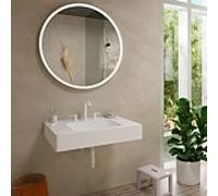 hansgrohe Tecturis S 3 trous mitigeur lavabo 73330700 avec push-open garniture de vidange , blanc mat
