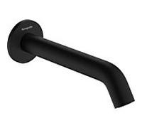 hansgrohe Tecturis S Bec déverseur pour baignoire, portée 198mm, 73411670, Couleur: noir mat