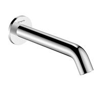 Hansgrohe Bec déverseur Tecturis S pour mitigeur de baignoire Saillie 198 mm Chrome 73411000