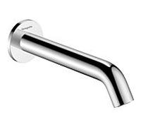 Hansgrohe Bec déverseur Tecturis S pour mitigeur de baignoire Saillie 198 mm Chrome 73411000
