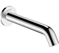 Hansgrohe Bec déverseur Tecturis S pour mitigeur de baignoire Saillie 198 mm Chrome 73411000