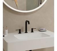 Hansgrohe Robinetterie de lavabo Tecturis S 3 trous 150 portée 139 mm noir mat