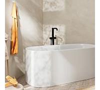 Hansgrohe Tecturis S - Mitigeur de baignoire, montage au sol, noir mat 73440670