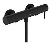 hansgrohe Tecturis S Mitigeur monocommandé pour douche apparent, 73622670, Couleur: noir mat