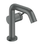 Hansgrohe Tecturis S - Mitigeur de lavabo avec bonde Push-Open, CoolStart, EcoSmart+, chrome noir brossé 73320340