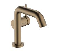Hansgrohe Mitigeur de lavabo Tecturis S 73321140 sur pied bec 130 mm bronze brossé CoolStart