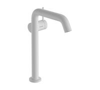 hansgrohe Tecturis S robinetterie de lavabo 240 Fine CoolStart, pour lavabos à poser avec vidage Push-Open, EcoSmart, 73370700, Couleur: Blanc mat