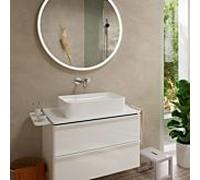 hansgrohe Tecturis S mitigeur lavabo 73350000 encastré, pour montage mural, saillie 165mm, chromé