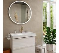Robinetterie de lavabo hansgrohe Tecturis S 210 Fine CoolStart, avec bec pivotant et vidage PUSH, EcoSmart+, 73360140, Couleur: Bronze brossé