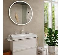hansgrohe Tecturis S robinetterie de lavabo 210 Fine CoolStart, avec bec pivotant et vidage Push-Open, EcoSmart, 73360700, Couleur: Blanc mat
