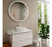 Hansgrohe Tecturis S mitigeur de lavabo sur pied blanc 73372700