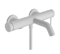 hansgrohe Tecturis S robinetterie de baignoire monocommande apparente, portée 209mm, 73422700, Couleur: Blanc mat