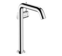 Mitigeur lavabo monocommande Hansgrohe Tecturis S 73372340, saillie 167 mm, sans bonde, chrome noir brossé