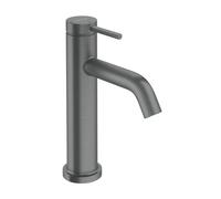 Mitigeur lavabo monocommande Hansgrohe Tecturis S 73312340, saillie 116 mm, sans bonde, chrome noir brossé