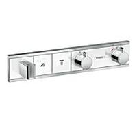 Hansgrohe thermostat de douche RainSelect chromé match2 chromé , pour 2 Verbraucher