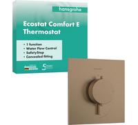 hansgrohe Thermostat UP Ecostat Comfort E Kit de finition 1 consommateur BBR, 1 pièce.
