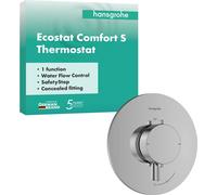 hansgrohe Thermostat UP Ecostat Comfort S Kit de finition 1 consommateur chrome, 1 pièce.