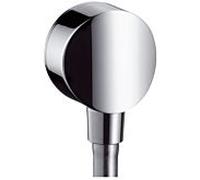 hansgrohe tuyau flexible Fixfit S chromé , DN 15, avec clapet anti-retour