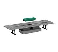 hansgrohe uBox universal set complet 56018180 80 cm, pour Plomberie plat pour sets prêts à l'emploi Rigole de douche