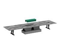hansgrohe uBox set complet universel 56026180 100 cm, pour installation standard pour ensembles finis de caniveau de douche