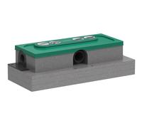 Hansgrohe uBox universal - Corps d'encastrement pour caniveau de douche linéaire pour installation à plat 01000180