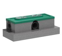 Hansgrohe uBox universal - Corps d'encastrement pour caniveau de douche linéaire pour installation standard 01001180