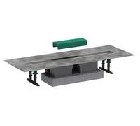 hansgrohe uBox universal kit complet, installation standard pour kit de finition de caniveau de douche 700mm, 56023180