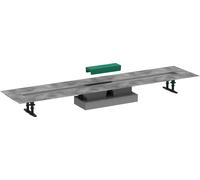 hansgrohe uBox universal kit complet, installation plate pour kit de finition de caniveau de douche 1200mm, 56021180