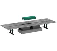 hansgrohe uBox universal kit complet, installation plate pour kit de finition de caniveau de douche 800mm, 56018180